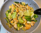 鶏むね肉とキャベツの手羽先風甘辛炒め作り方9写真