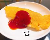 あま〜い♡娘がよく食べるチーズオムレツ作り方5写真