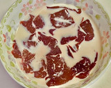 レバーとほうれん草のオイスターソース炒め作り方1写真