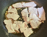 レバーとほうれん草のオイスターソース炒め作り方7写真