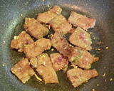 レバーとほうれん草のオイスターソース炒め作り方8写真