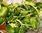 簡単！薄力粉使用クレソンの天ぷら作り方1写真