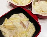 レタスとベーコンのグラタン作り方3写真