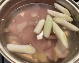 体が温まる！生姜と鶏肉の薬膳スープ作り方3写真