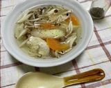 体が温まる！生姜と鶏肉の薬膳スープ作り方9写真