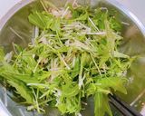 ☆水菜と大根の塩昆布わさび醤油サラダ☆作り方3写真