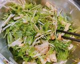 ☆水菜と大根の塩昆布わさび醤油サラダ☆作り方4写真