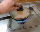 最速の野菜たっぷりハムエッグ作り方7写真