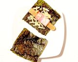 玄米スティックの磯部ベーコンチーズ作り方3写真