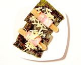玄米スティックの磯部ベーコンチーズ作り方4写真