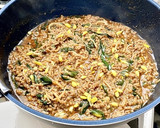 肉ニラ豆もやしの韓国風とろみ炒め作り方4写真