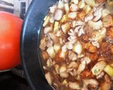 鶏肉と細筍の煮物作り方4写真
