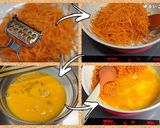 にんじんと卵の炒め物作り方1写真