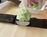 【恵方巻き】簡単に作れる鬼の飾り巻き寿司作り方8写真