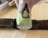 【恵方巻き】簡単に作れる鬼の飾り巻き寿司作り方9写真