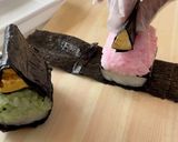 【恵方巻き】簡単に作れる鬼の飾り巻き寿司作り方12写真