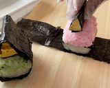【恵方巻き】簡単に作れる鬼の飾り巻き寿司作り方12写真