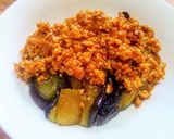 栄養満点で美味しくヘルシーな 茄子味噌丼作り方19写真