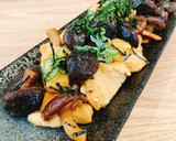 材料２つ＊鶏肉と椎茸の塩にんにく炒め作り方13写真