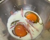 チーズオムレツ作り方2写真