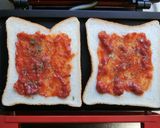 逆ピザトースト☆ホットサンドピザ作り方2写真