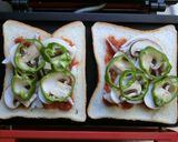 逆ピザトースト☆ホットサンドピザ作り方3写真