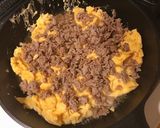 【簡単】卵と挽肉のあんかけ風作り方5写真