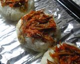 打ち豆入り♪ベジ味噌のっけ「けんさ焼き」作り方6写真