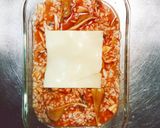 簡単！サバ缶でキノコのトマトリゾット風作り方2写真