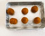 マフィン型で焼くチーズかぼちゃあんぱん作り方12写真