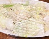 レンジで8分白菜ポン酢ミルフィーユ♫作り方4写真