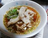鍋(白髪ネギ・水菜・しゃぶ肉)作り方7写真