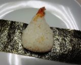 ◆お弁当に♪ちょこっと海老天むす作り方5写真