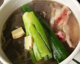 牛すじの塩にんにく煮作り方1写真