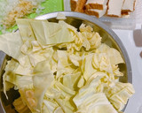 ☆キャベツと厚揚げのそぼろ餡炒め☆作り方1写真