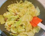 ☆キャベツと厚揚げのそぼろ餡炒め☆作り方3写真