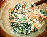 ゆず味噌でほうれん草の白和え作り方5写真