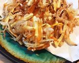 簡単☆玉ねぎ人参さつまいものかき揚げ作り方6写真
