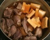 調味料はただ一つ！簡単スジこん煮込み作り方4写真