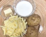 かきと新じゃがのグラタン作り方1写真