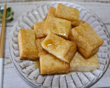 厚揚げのごま油めんつゆ炒め作り方3写真