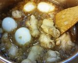 アドボ風鶏手羽元煮。作り方6写真