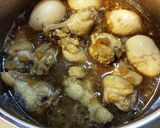 アドボ風鶏手羽元煮。作り方7写真