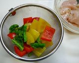 簡単！むね肉の檸檬マリネソテー作り方4写真