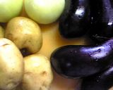 塩そぼろで！ナスのコロコロカレー麻婆ｗ作り方1写真