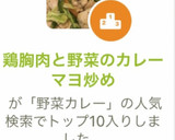 鶏胸肉と野菜のカレーマヨ炒め作り方9写真