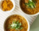 グルテンフリー和風とりカレーうどん作り方4写真