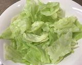 ＊キャベツとたまごの旨ダレ和え＊。作り方1写真