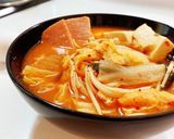 インスタント味噌汁でひとりキムチ鍋作り方7写真