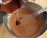 チョコレートベイクドチーズケーキ作り方5写真